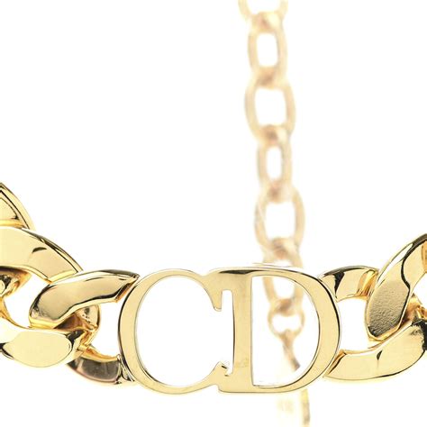 dior womens chain|dior chain necklace.